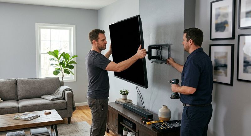 Bedroom Tv Mounting in Conroe, TX